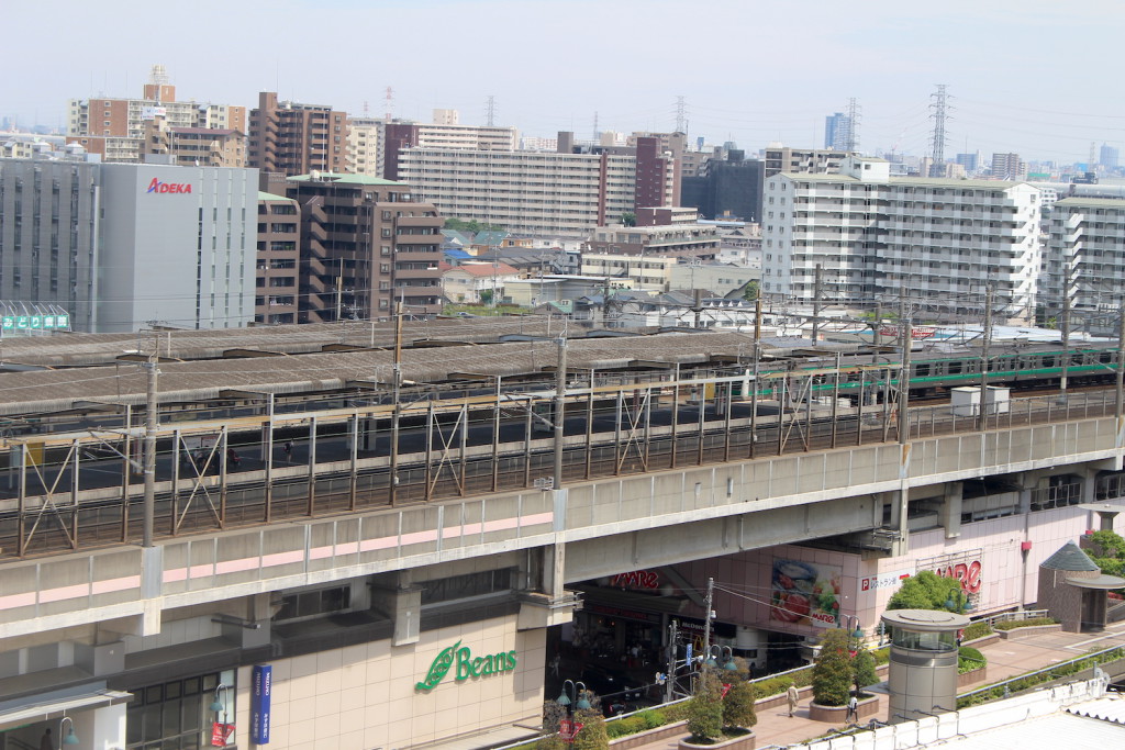 埼京線と武蔵浦和駅