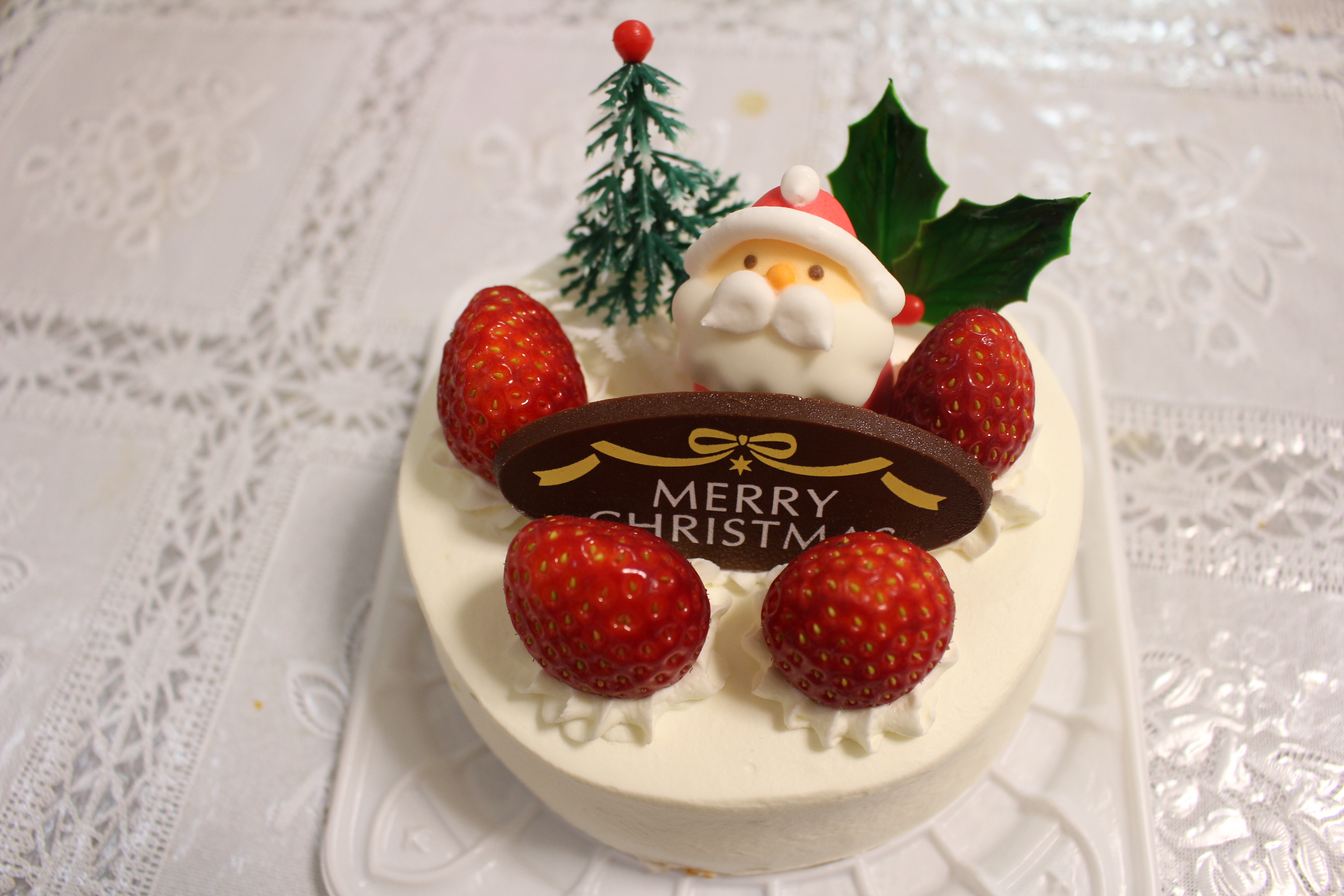 洋菓子KAZUのクリスマスケーキ