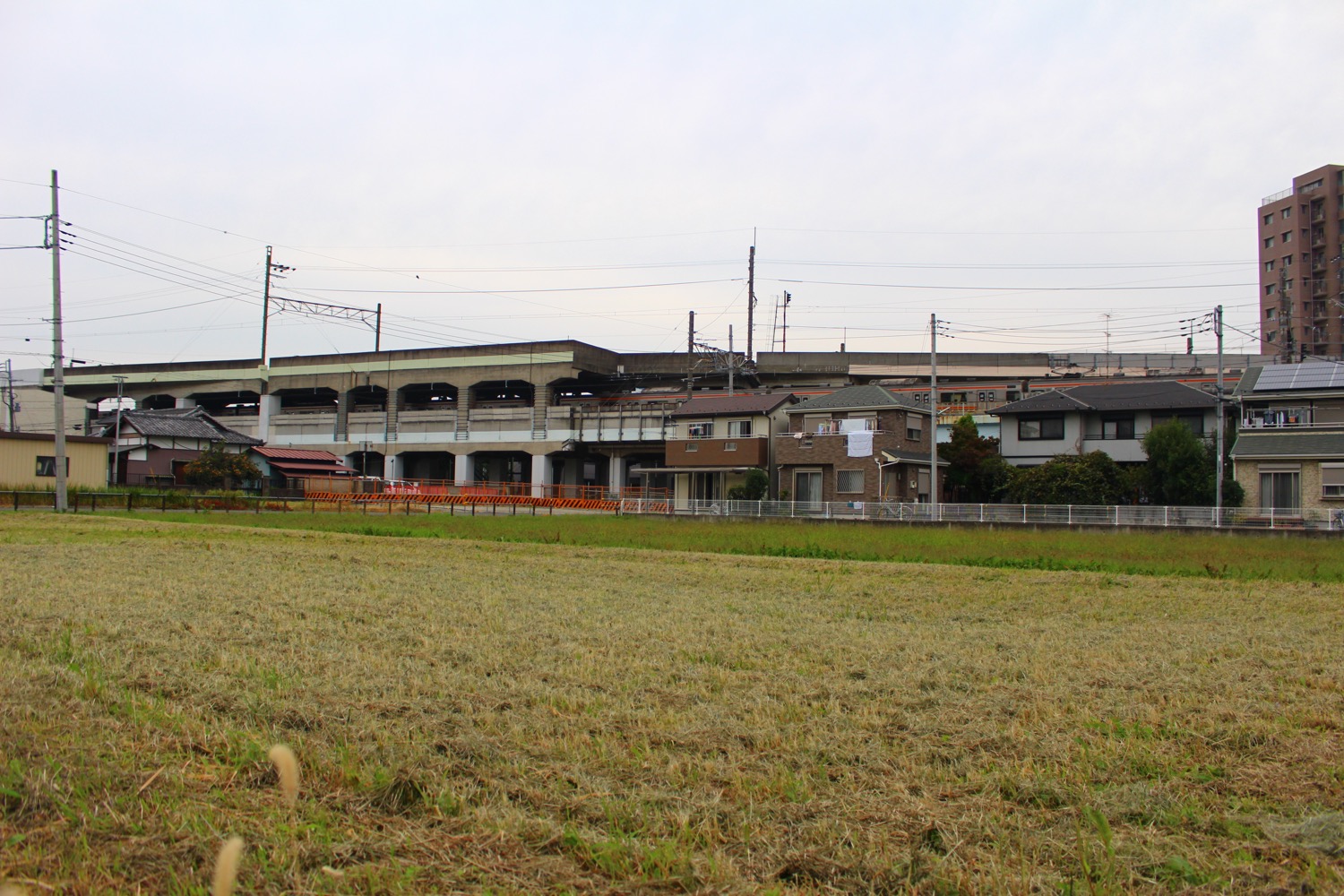 草原と武蔵野線