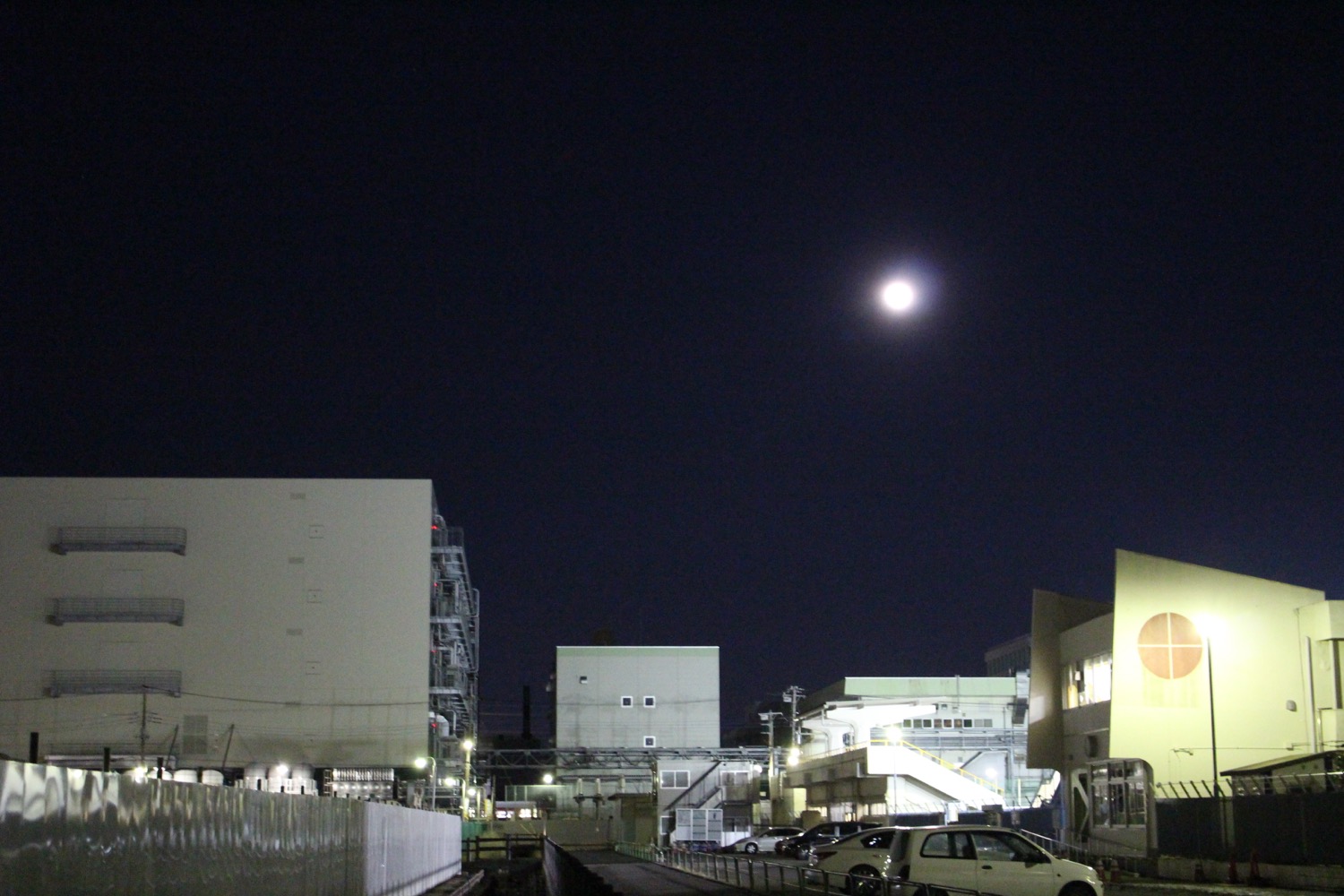 満月の夜